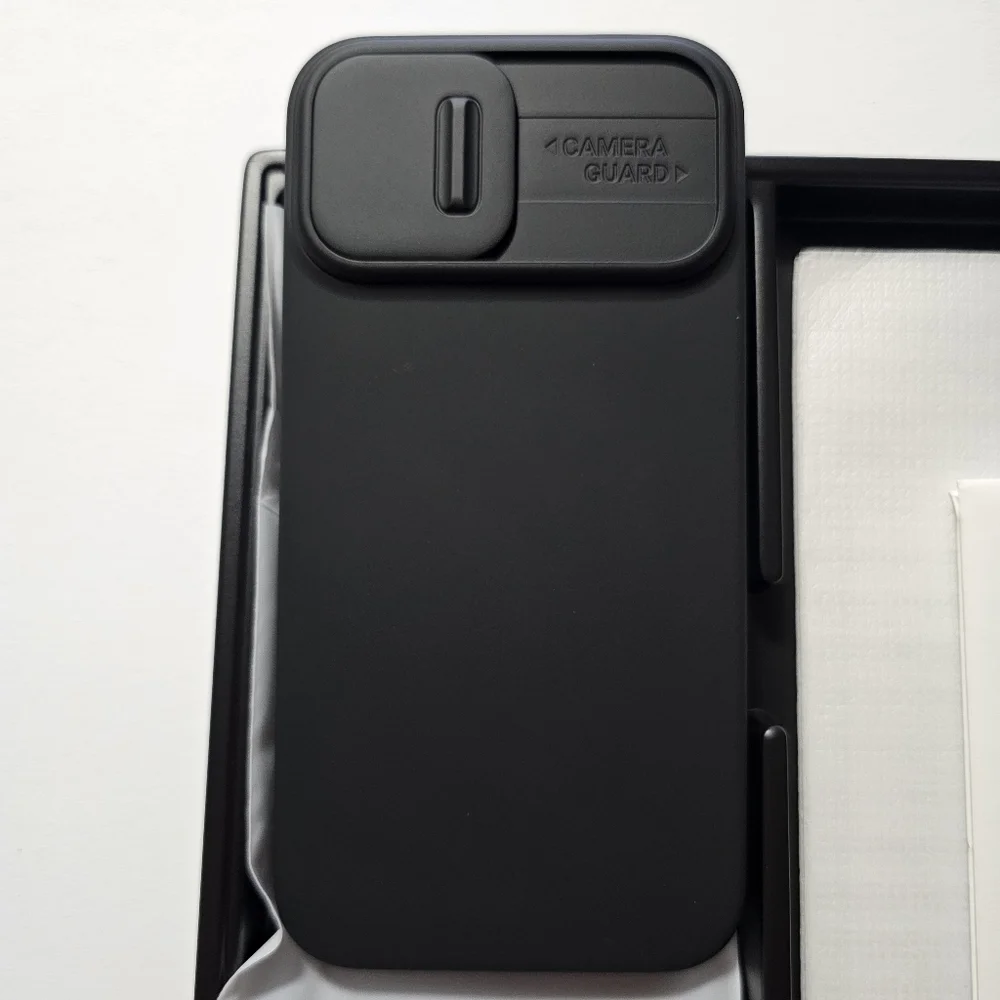 iPhone 13 Pro Max - Black HardShell Case & (2) Screen Protectors Set